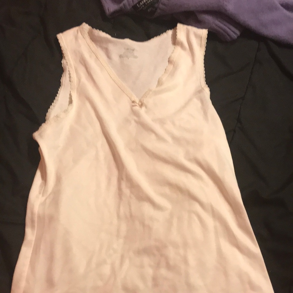White tank top